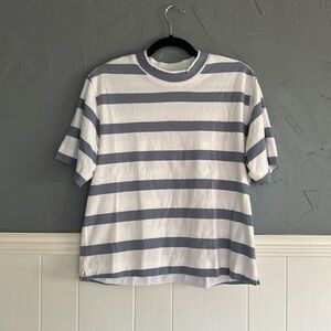 AYR striped tee, size M